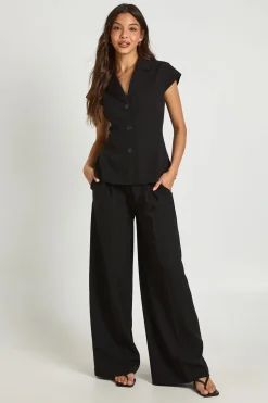 Blazer Ajusté À Manches Casynthétiquechon Et Taille Cintrée