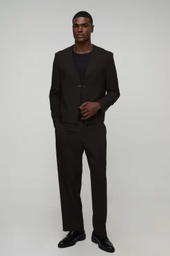 Blazer ample à coupe carrée