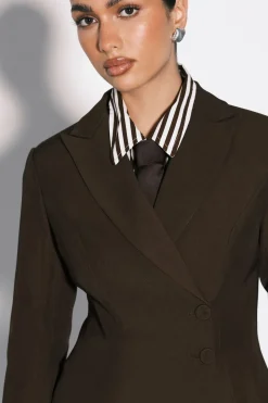 Blazer Asymétrique Croisé