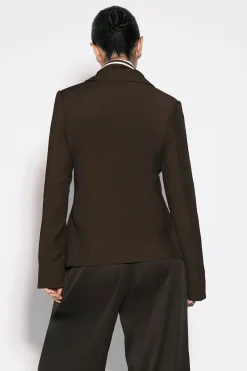 Blazer Asymétrique Croisé