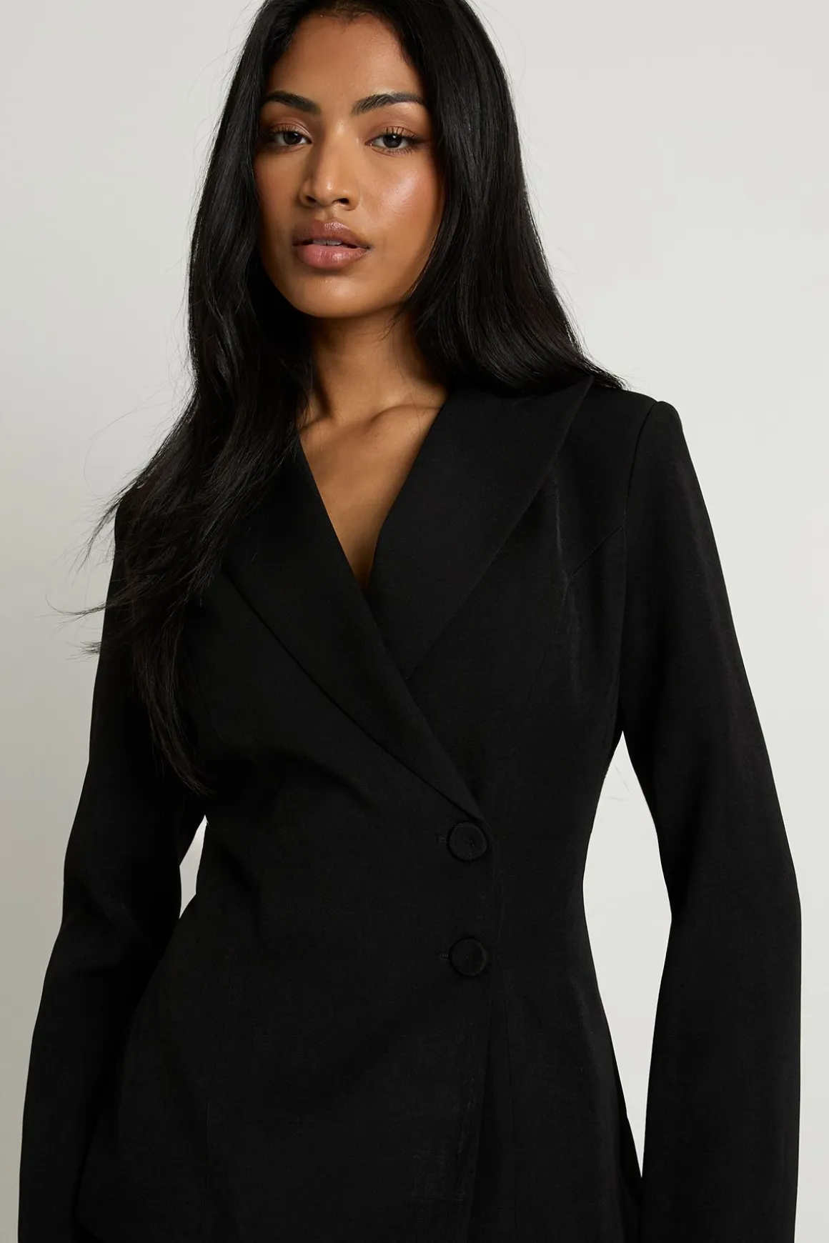 Blazer asymétrique Wrap