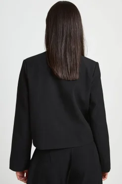 boohoo Blazer Boxy Col Montant À Ourlet Courbe<Femme Tailleurs|Blazers