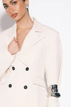Blazer Boxy À Double Boutonnage