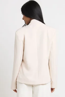 Blazer Cache-cœur À Fermeture Haute