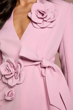 Blazer Cache-cœur Lisa Tan À Corsage 3d