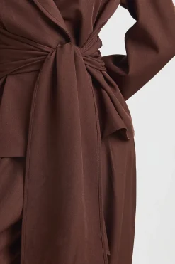 Blazer à Ceinture Obi