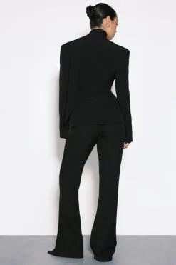boohoo Blazer Cintré Avec Détail Foulard<Femme Tailleurs|Blazers