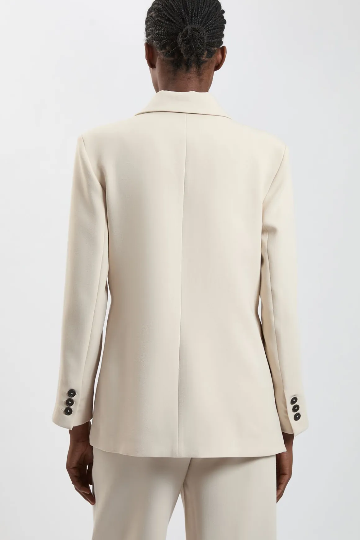 Blazer Cintré À Double Boutonnage