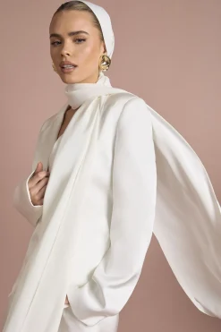 boohoo Blazer Cintré en Satin<Femme Satin Et Dentelle|Blazers