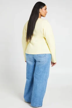 Blazer Cintré Sans Col Grande Taille
