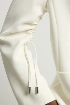 KarenMillen Blazer Cintré Stretch À Détail Manches Froncées Et Simple Boutonnage<Femme Tailleurs|Blazers