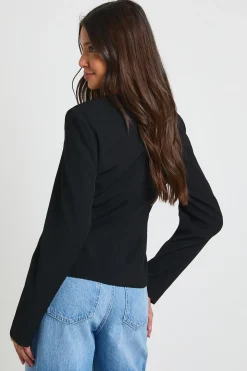 Blazer Cintré À Taille Ajustée