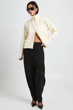 boohoo Blazer Col Montant Avec Boutons Contrastés<Femme Tailleurs|Blazers