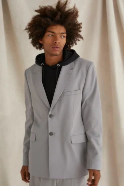 boohooMAN Blazer à coupe décontractée<Homme Costumes Et Tenues Formelles