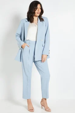 Blazer Croisé Avec Boutons En Corne