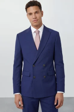 Burton Blazer Croisé Essentiel Bleu Marine<Homme Essentiels|Costumes Et Tenues Formelles