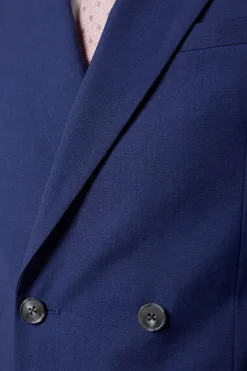 Burton Blazer Croisé Essentiel Bleu Marine<Homme Essentiels|Costumes Et Tenues Formelles