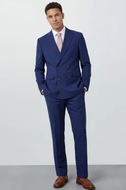 Burton Blazer Croisé Essentiel Bleu Marine<Homme Essentiels|Costumes Et Tenues Formelles