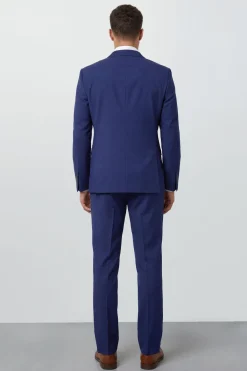 Burton Blazer Croisé Essentiel Bleu Marine<Homme Essentiels|Costumes Et Tenues Formelles