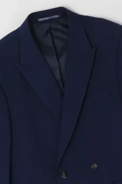 Burton Blazer Croisé Essentiel Bleu Marine<Homme Essentiels|Costumes Et Tenues Formelles