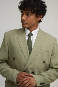Blazer Croisé Oversize Aspect Lin