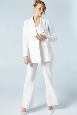 Blazer Croisé Premium Silhouette Sablier