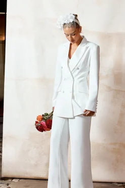 Blazer Croisé Premium Silhouette Sablier
