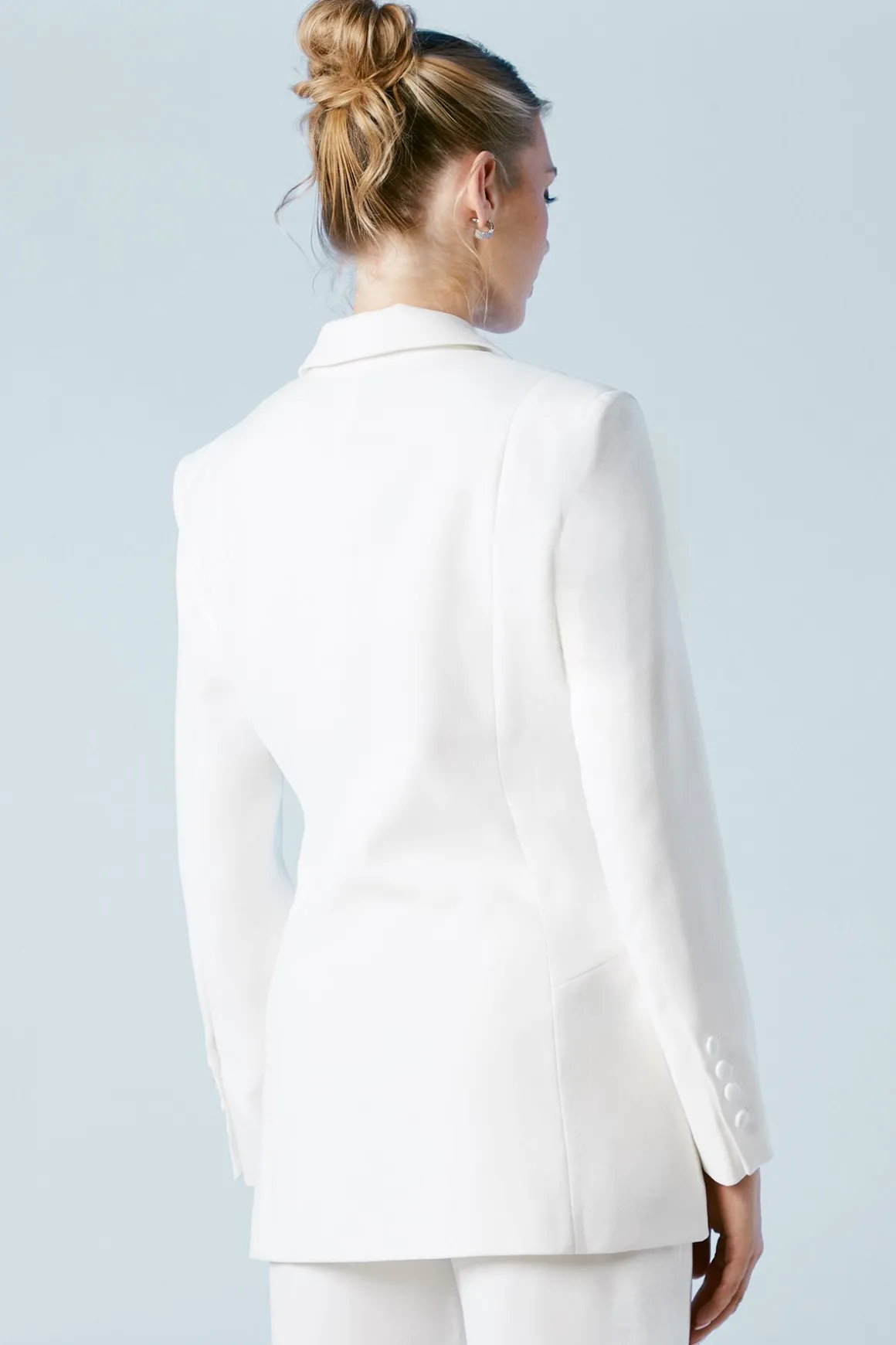 Blazer Croisé Premium Silhouette Sablier