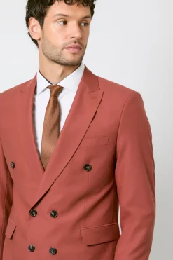 Blazer Croisé Rouille