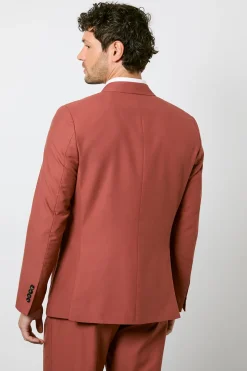 Blazer Croisé Rouille