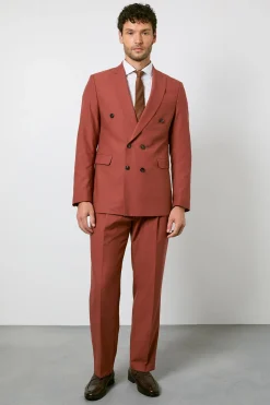Blazer Croisé Rouille