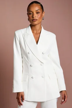 Coast Blazer Croisé Silhouette Sablier Premium Petite<Femme Tailleurs|Blazers