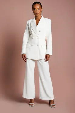 Coast Blazer Croisé Silhouette Sablier Premium Petite<Femme Tailleurs|Blazers