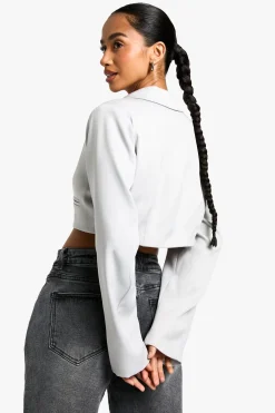 Blazer Crop Boxy Petite