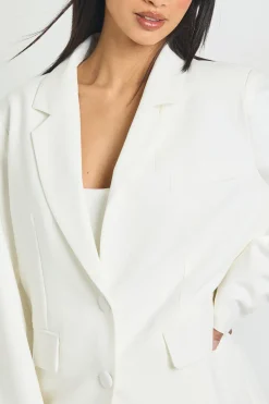 boohoo Blazer Décontracté Essentiel Petite<Femme Tailleurs|Blazers