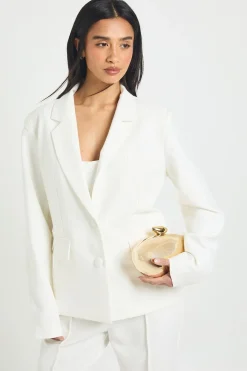 boohoo Blazer Décontracté Essentiel Petite<Femme Tailleurs|Blazers