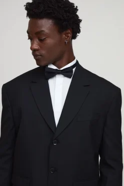 Blazer décontracté, à la coupe carrée et dos nu