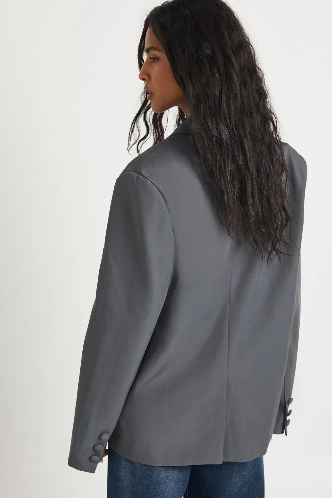 Blazer de costume ample