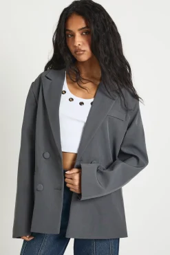 Blazer de costume ample