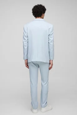 boohooMAN Blazer de costume à coupe droite avec appliqué croisé<Homme Costumes Et Tenues Formelles