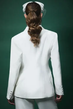 Blazer de Mariée Lisa Tan Croisé