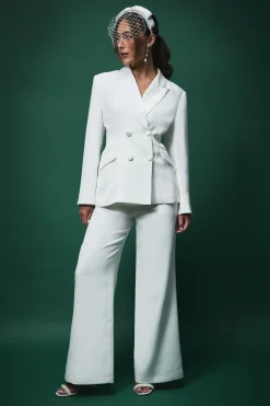 Blazer de Mariée Lisa Tan Croisé