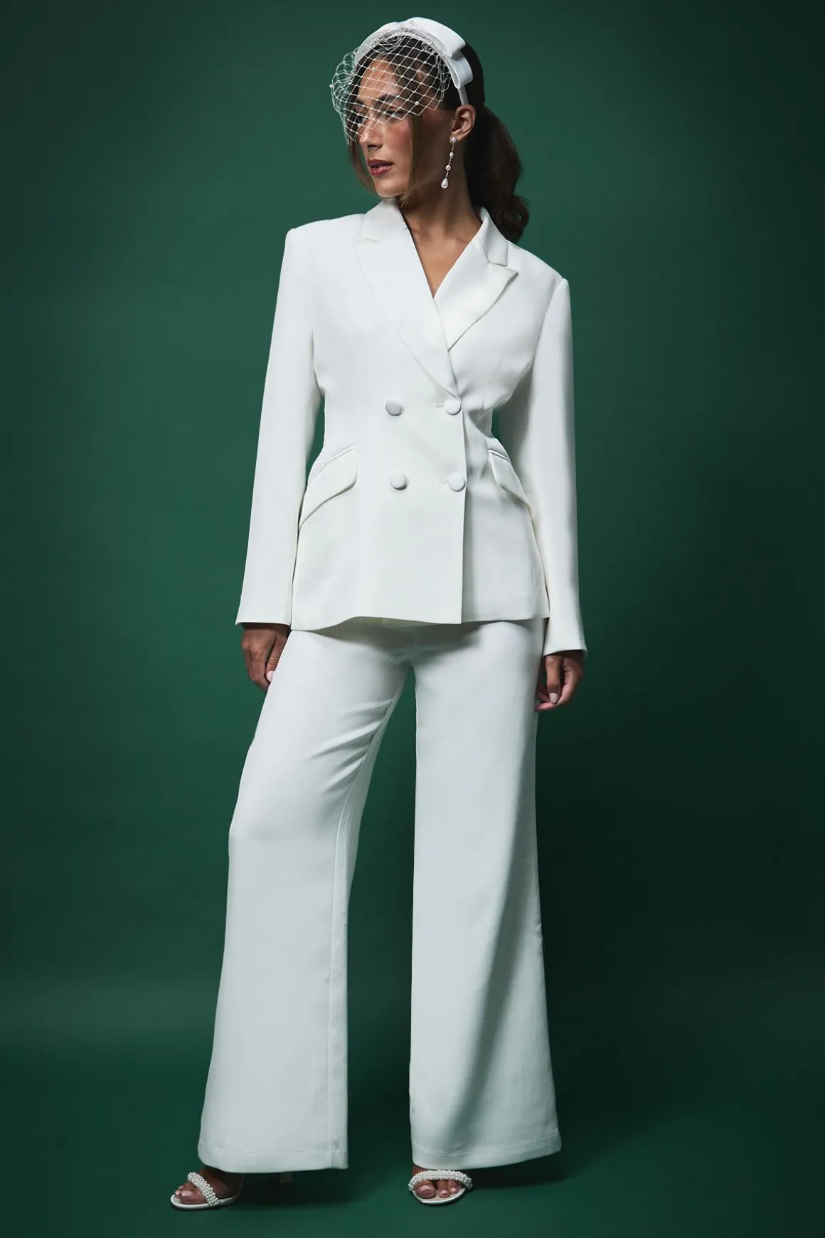 Blazer de Mariée Lisa Tan Croisé