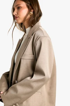 boohoo Blazer à double boutonnage sur mesure<Femme Tailleurs|Blazers