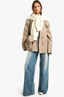boohoo Blazer à double boutonnage sur mesure<Femme Tailleurs|Blazers
