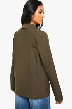 Blazer drapé sur mesure