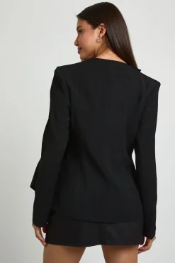 boohoo Blazer À Détail Cape<Femme Tailleurs|Blazers