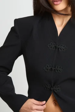 Blazer À Détails Ornementaux