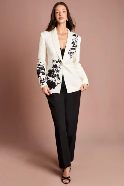 Coast Blazer Floral à Imprimé Placé<Femme Tailleurs|Blazers