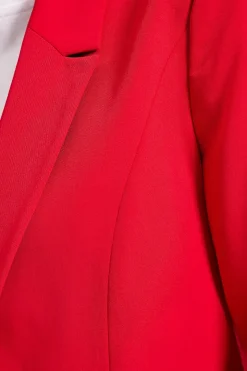 Blazer à Manches Froncées
